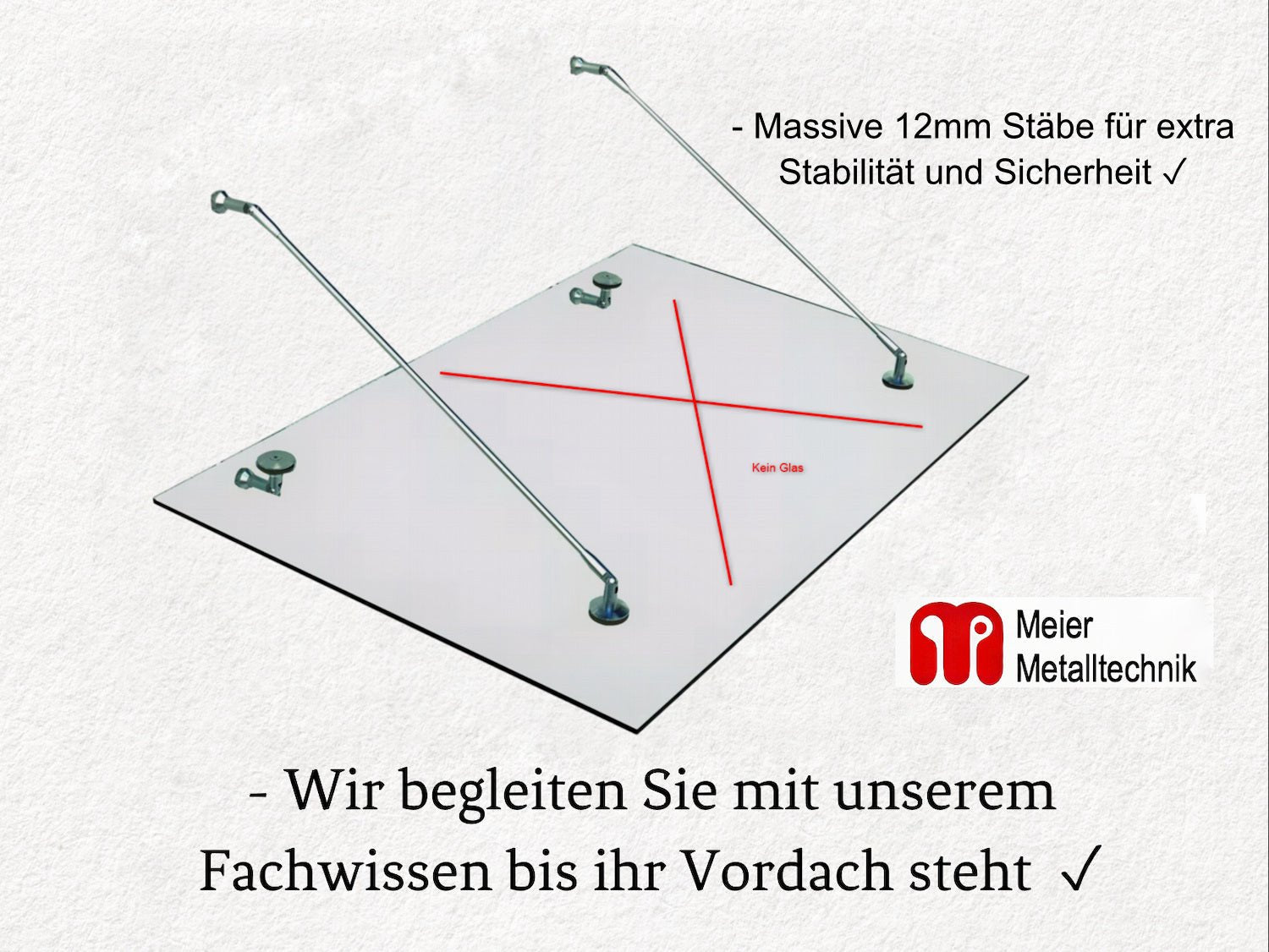 Glashalter Vordach Set Glas Halter Glasvordach Dach Edelstahl Glasdach Halterung von Mein Shop