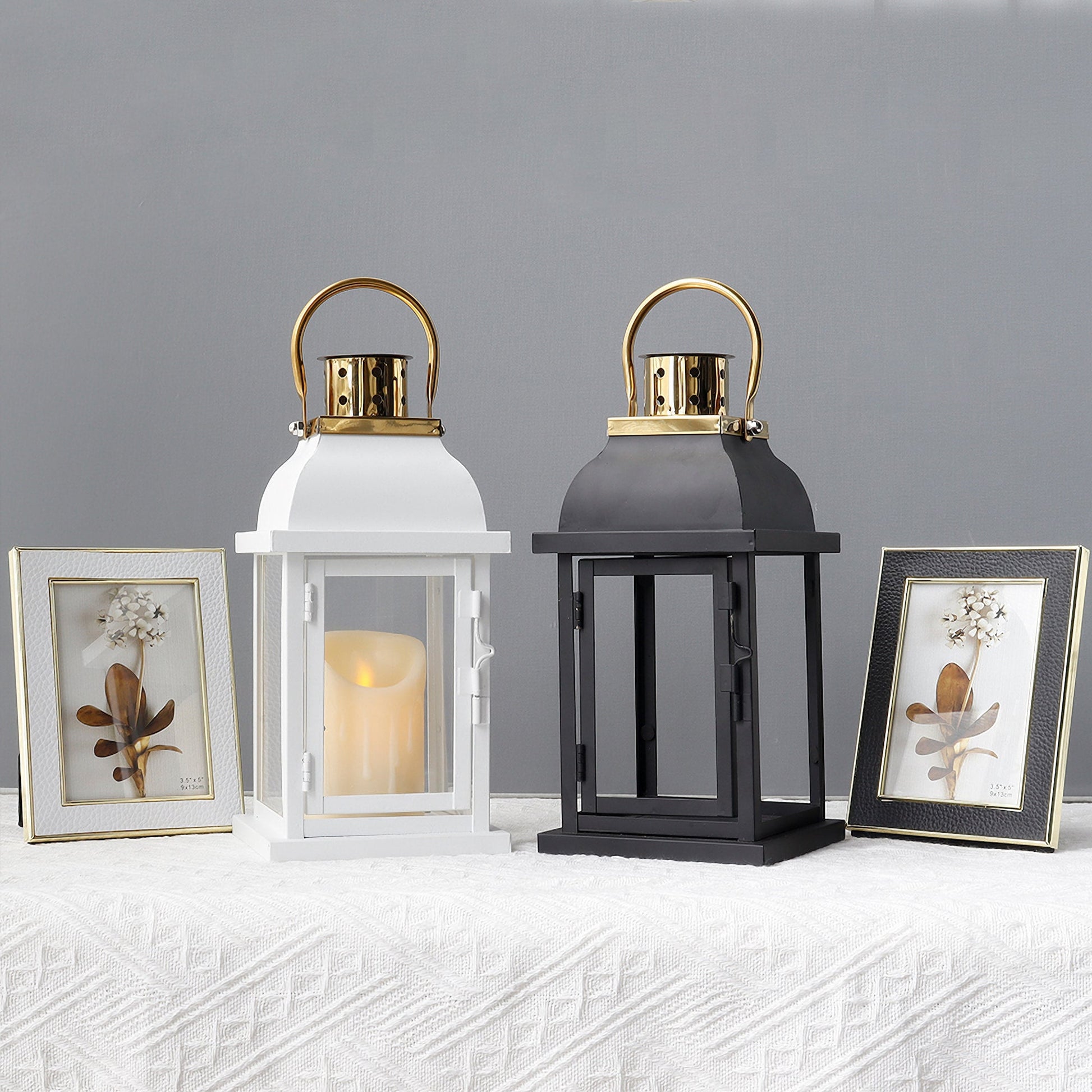 Grablaterne wetterfest Friedhof Grablicht Outdoor Laterne Grablampe Grabschmuck von Mein Shop