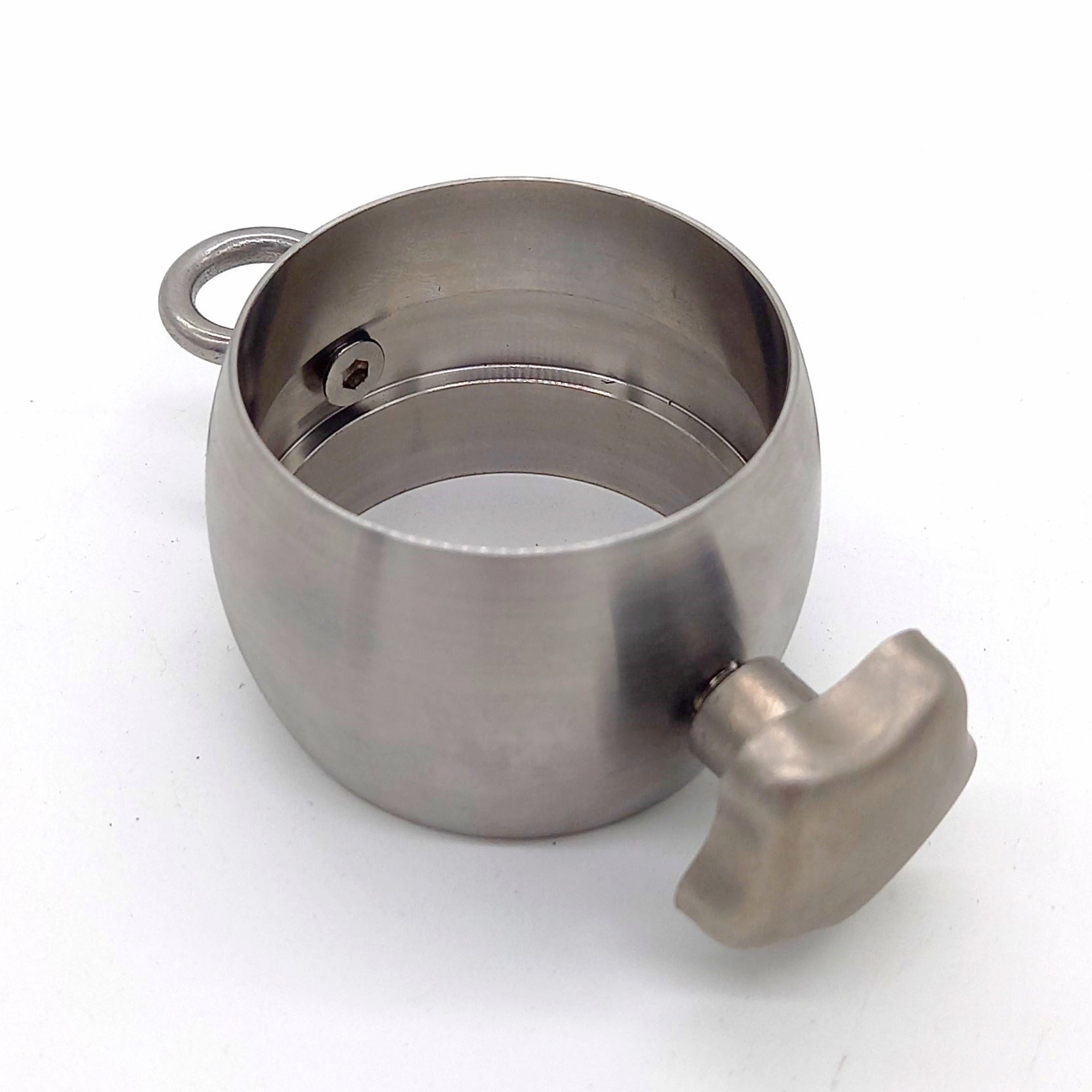 Höhenverstellung für Sonnensegelmast Ø42 - 60mm Edelstahl stufenlos flexibel mit Griff Pfosten Mast von Mein Shop
