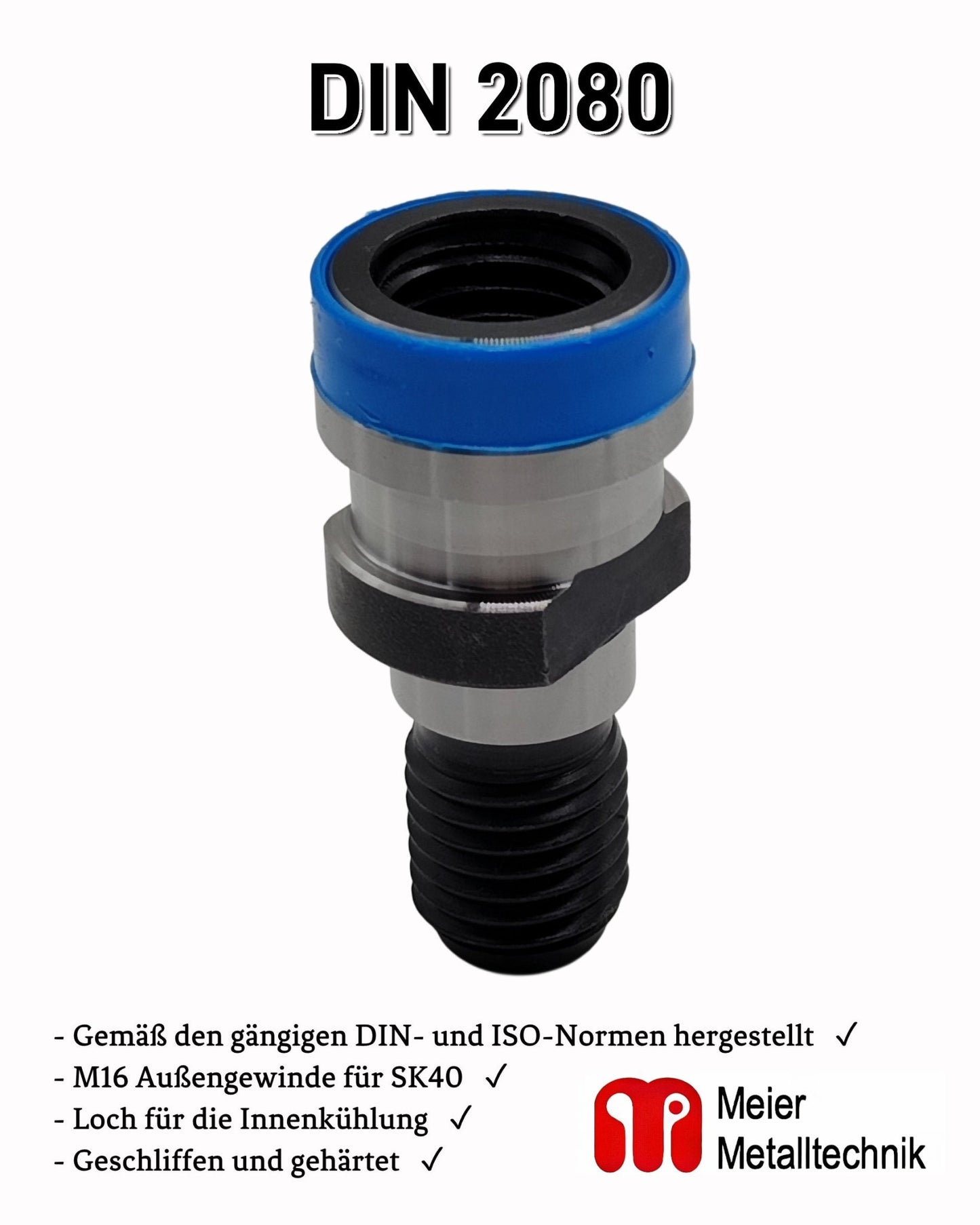 Anzugsbolzen DIN 2080 Kopfbolzen SK40 von Mein Shop