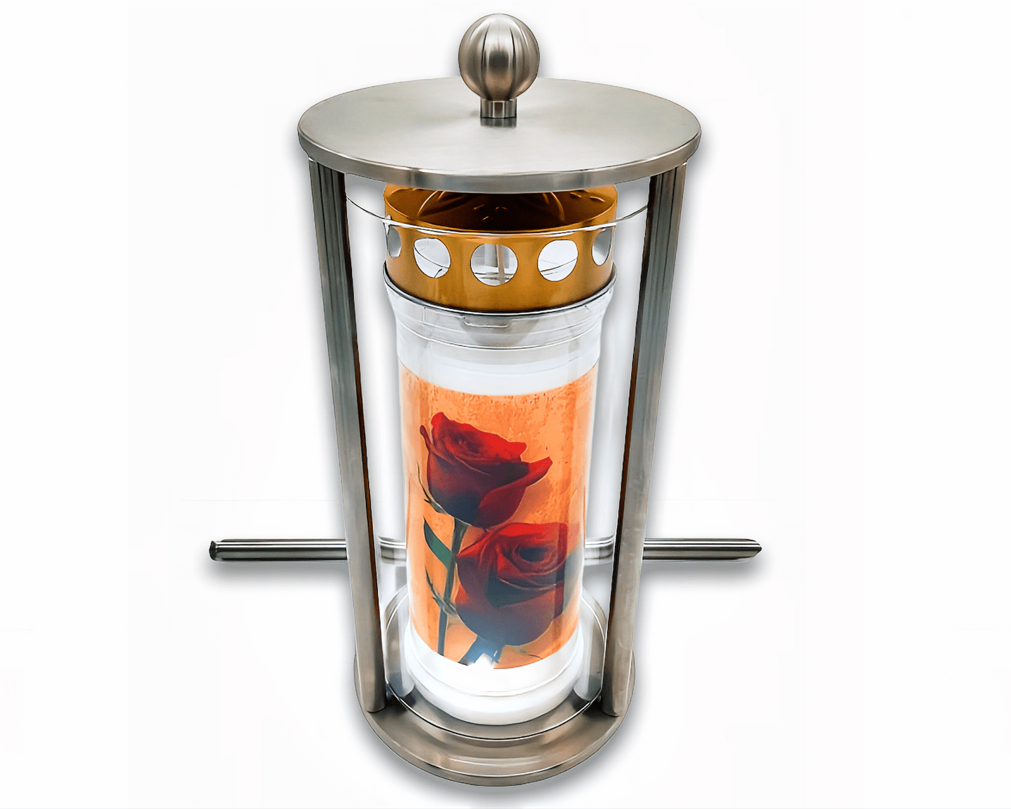Grablaterne wetterfest Friedhof Grablicht Laterne Grabschmuck draußen outdoor von Mein Shop