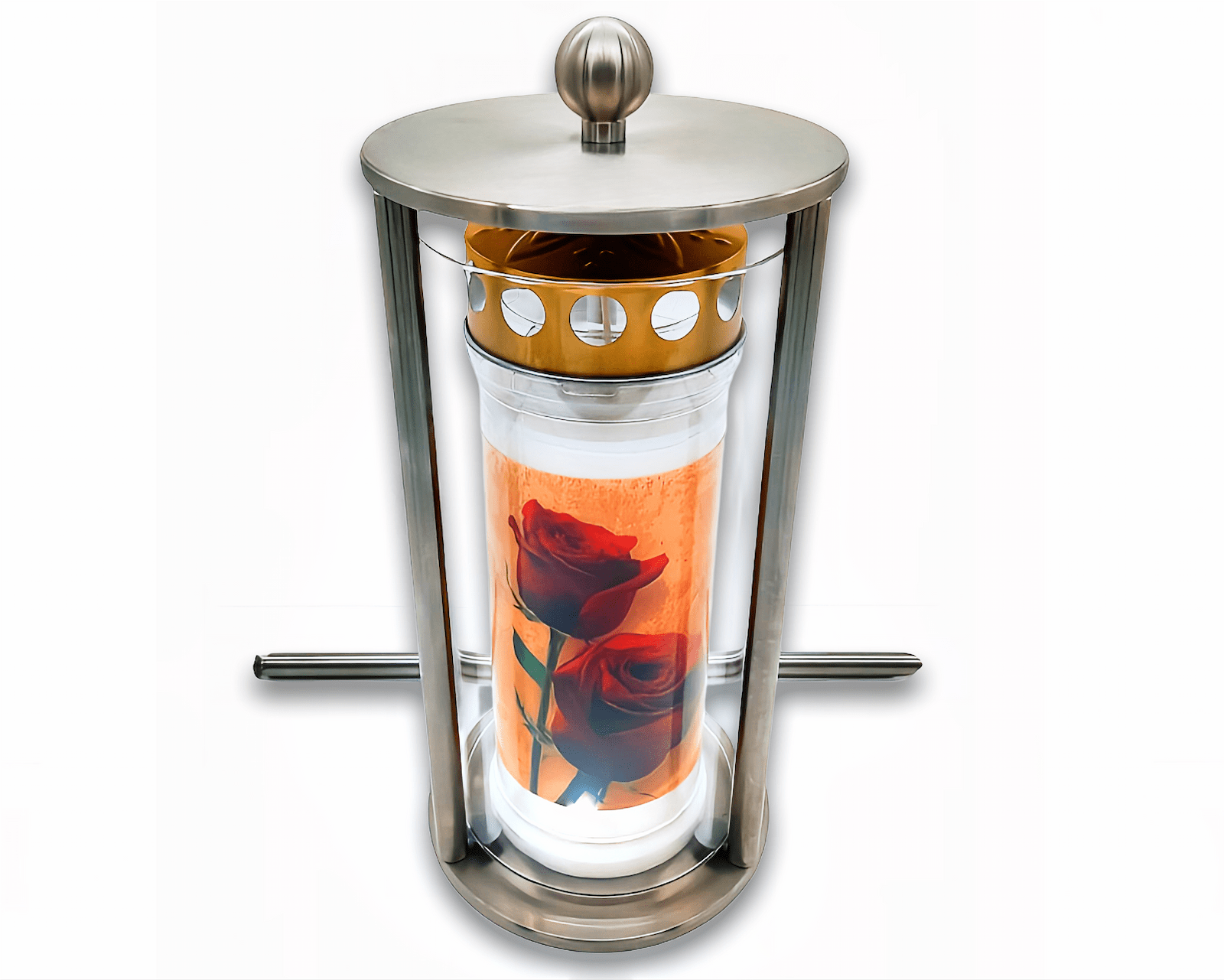 Grablaterne wetterfest Friedhof Grablicht Laterne Grabschmuck draußen outdoor von Mein Shop